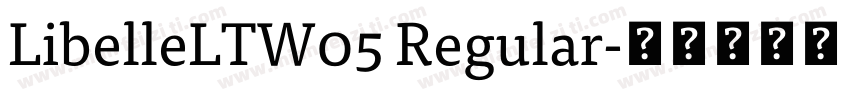 LibelleLTW05 Regular字体转换